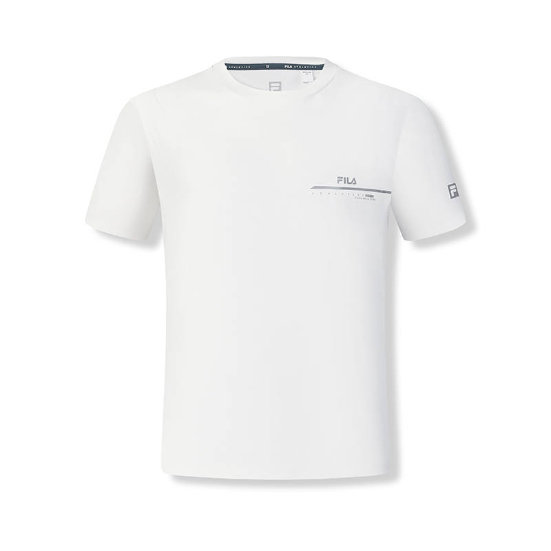 FILA Regular T Shirt Men's Mist White