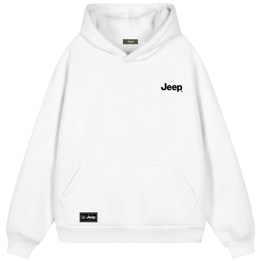 Jeep Sweatshirts Unisex Hooded Thickened Heavyweight