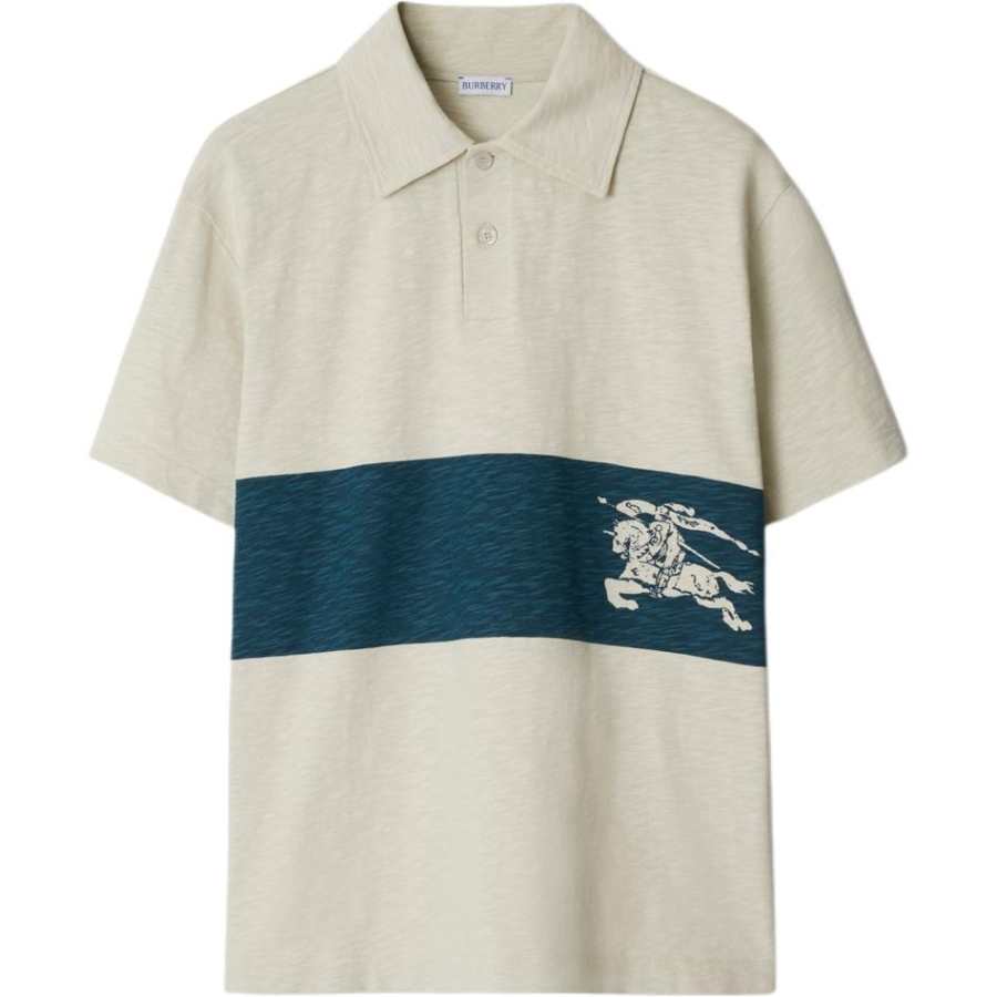 Burberry Ekd Striped Polo Shirt