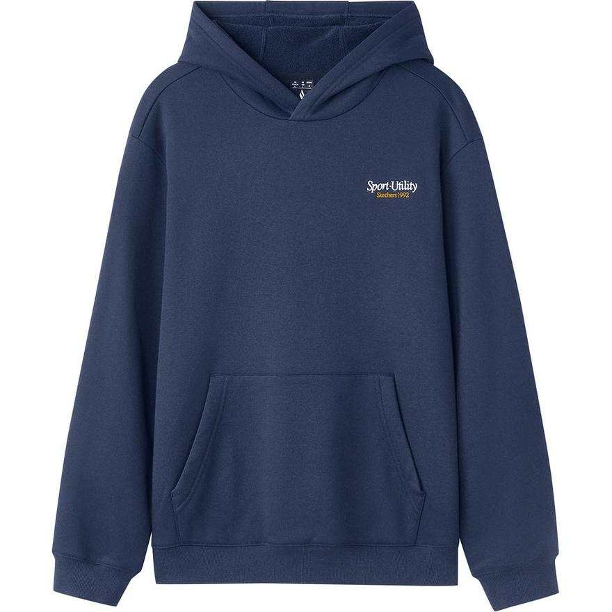 Skechers Sports League Collection Sweatshirt Men's Navy Blue