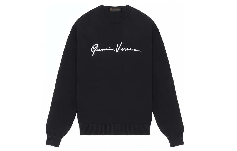 VERSACE VERSACE Gv Signature Sweater