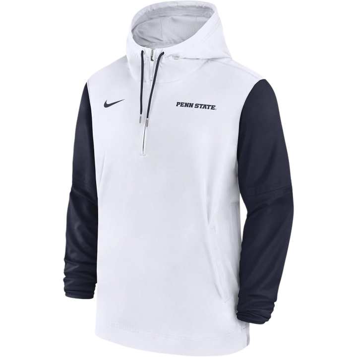 Nike Nike Michigan State Spartans Sideline Pre Game Player Men's Nike College 1/2 Zip Hooded Jacket