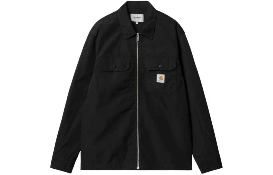 Carhartt WIP FW23 Craft Zip Shirt Men's Black