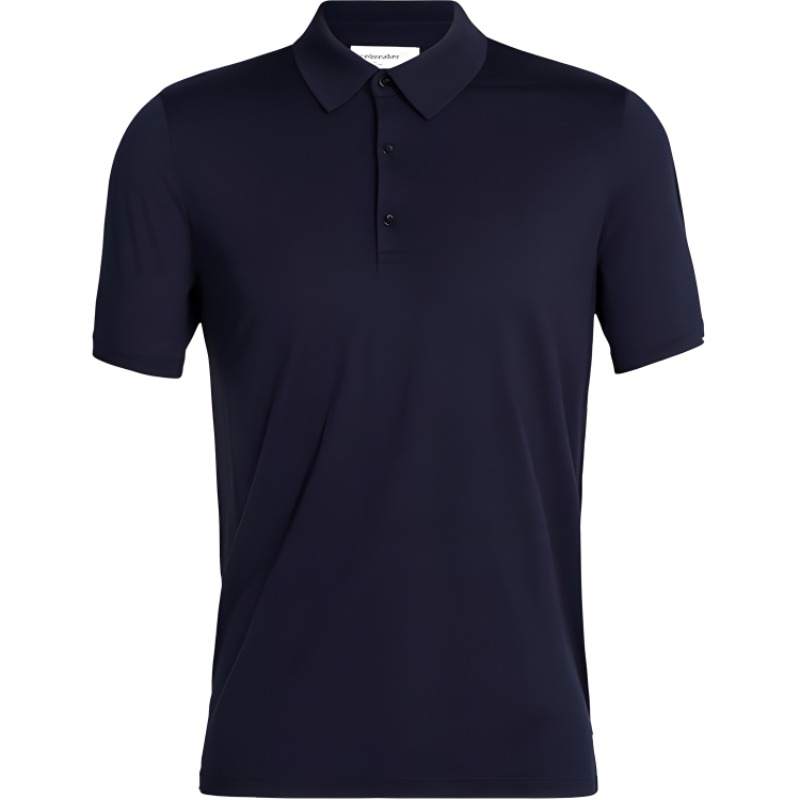 ICEBREAKER Polo Shirts Men's Polo Collar Moderate Straight Fit