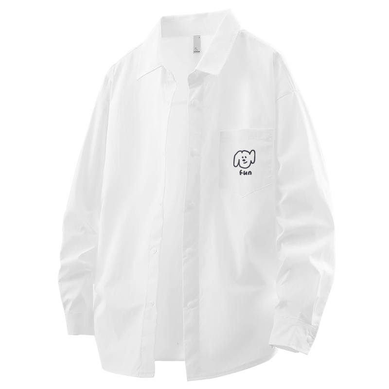 MINISO MINISO Shirts Unisex Lapel Thin Shirt