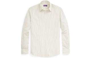 Ralph Lauren Purple Label Shirt Men's Ecru