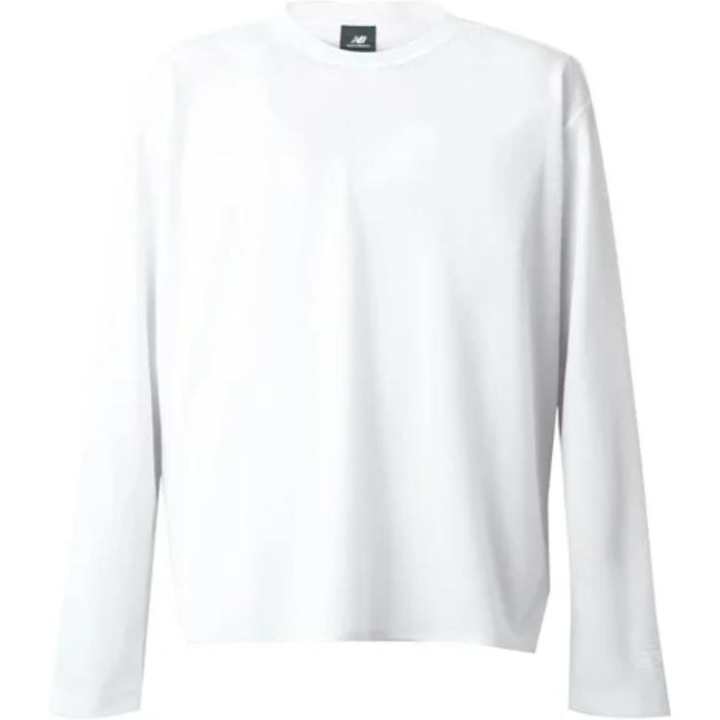 New Balance New Balance Black Out Black Out Shirt Men's White