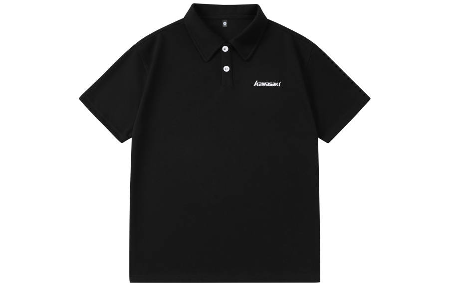 Kawasaki Polo Shirts Unisex Polo Collar Moderate Straight Fit