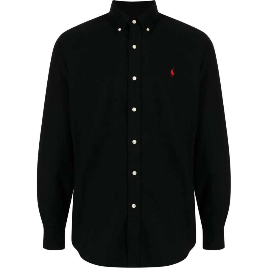Polo Ralph Lauren logo-embroidered flannel shirt