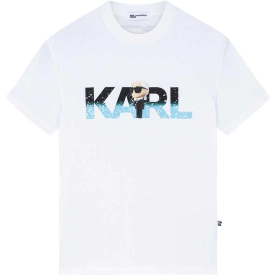 KARL LAGERFELD / Karl Lagerfeld Jeans T Shirt Men's White