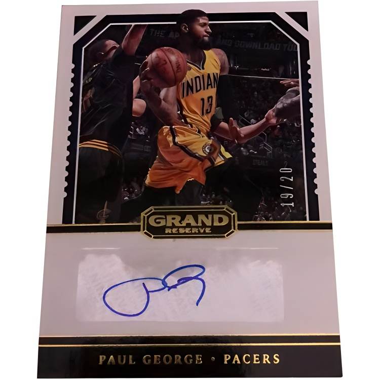 PANINI Paul George 2016 17 Signature 20 Edition Star Card Product Pass Sports Cards 1 Pc