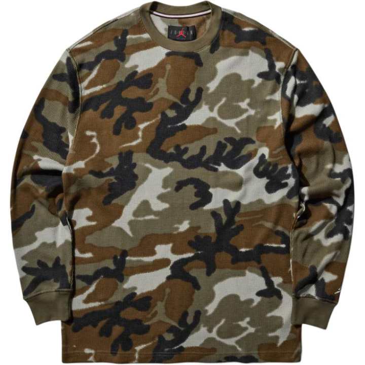 Jordan Jordan camo-print long sleeve t-shirt