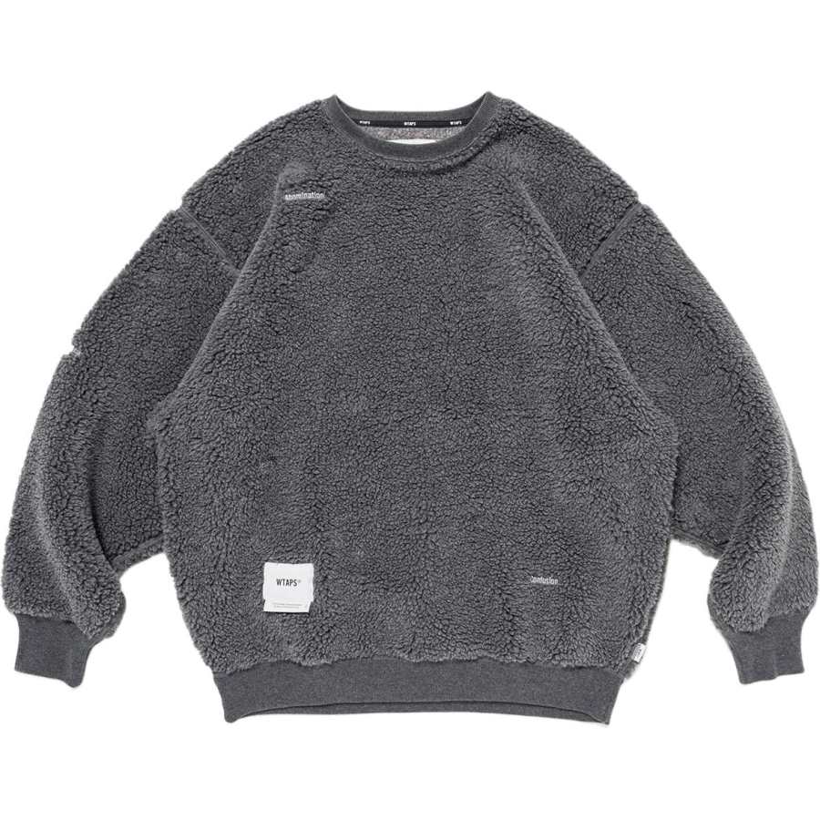 WTAPS WTAPS Logo patch Fleece Sweatshirt