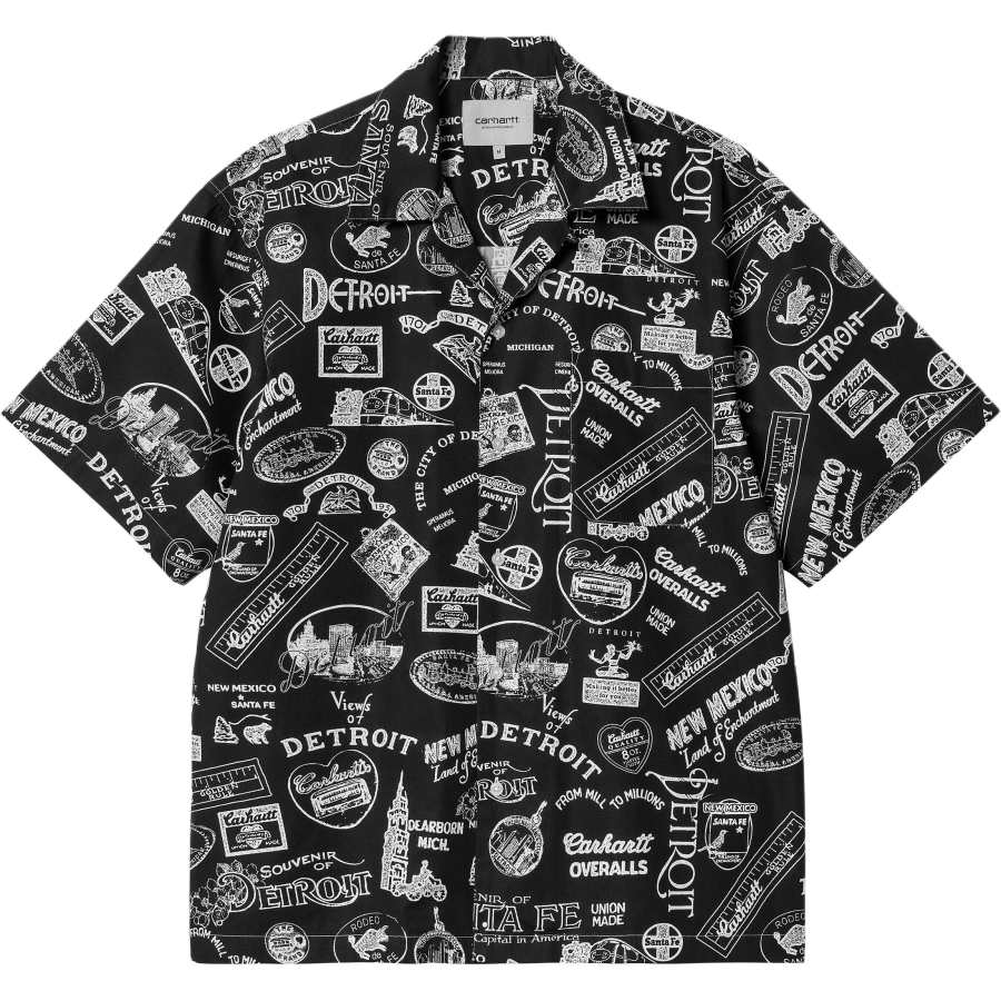 Carhartt WIP Pattern Printed Short Sleeved Shirt