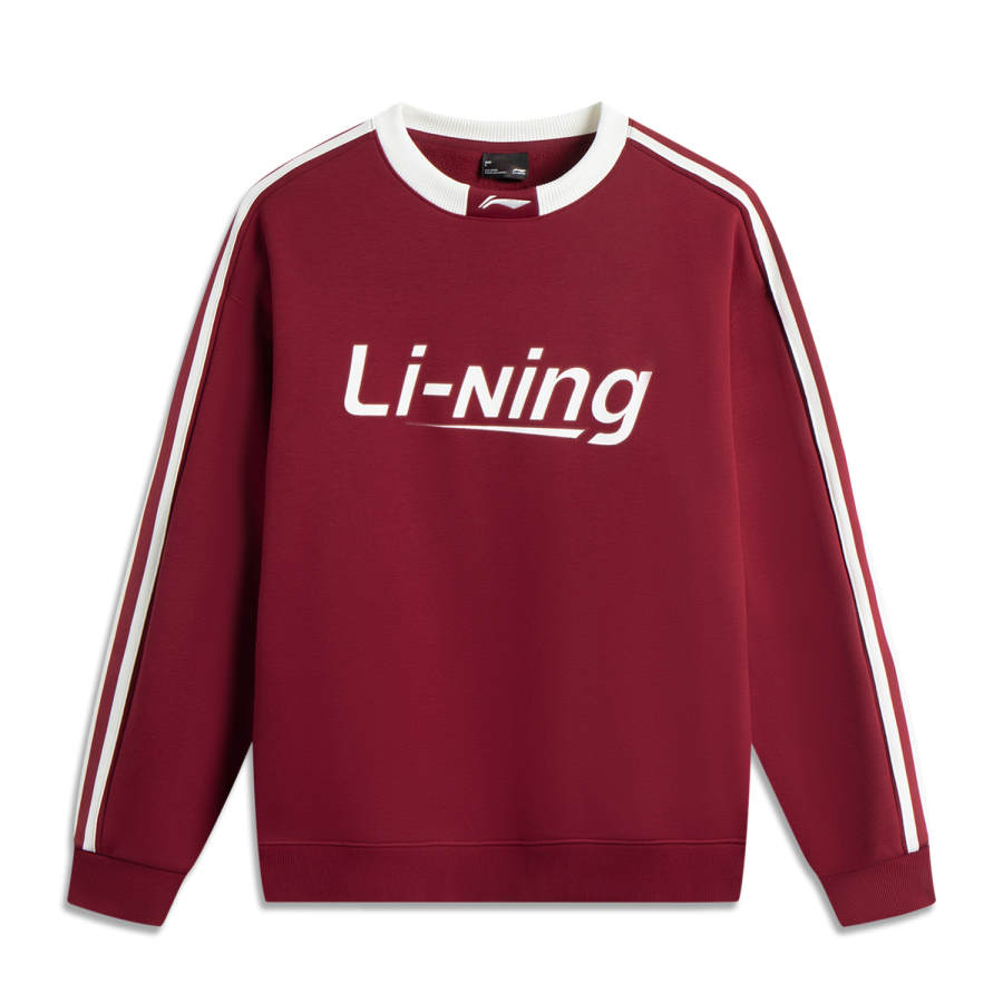 Li-Ning Li Ning Sports Life Collection Sweatshirt Unisex Bicycle Red