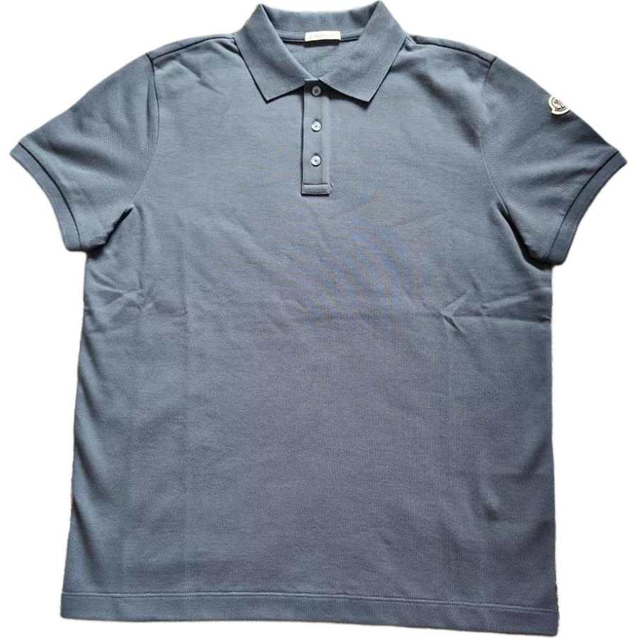 Moncler Polo Shirt Men's Haze Blue