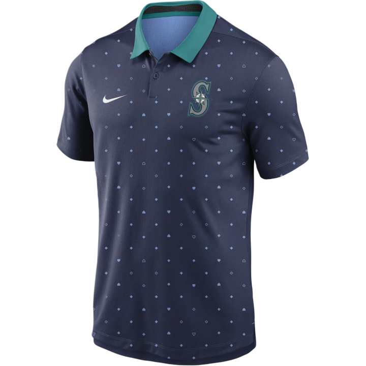 Nike Nike MLB Collaboration Seattle Mariners Polo Shirt Seattle Mariners Men's Marine Blue