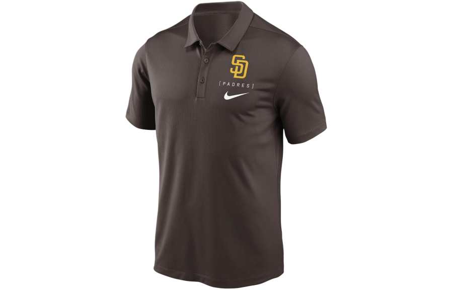 Nike Nike MLB Collaboration San Diego Padres Franchise Polo Shirt San Diego Padres Men's Brown