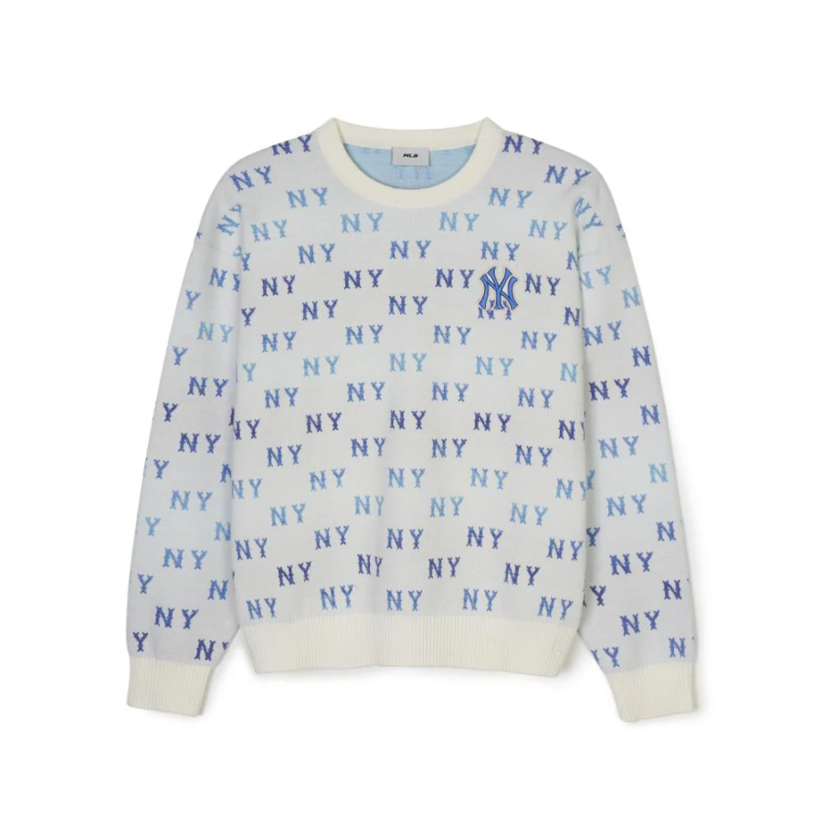 MLB MLB New York Yankees Sweatshirt Unisex Cream White