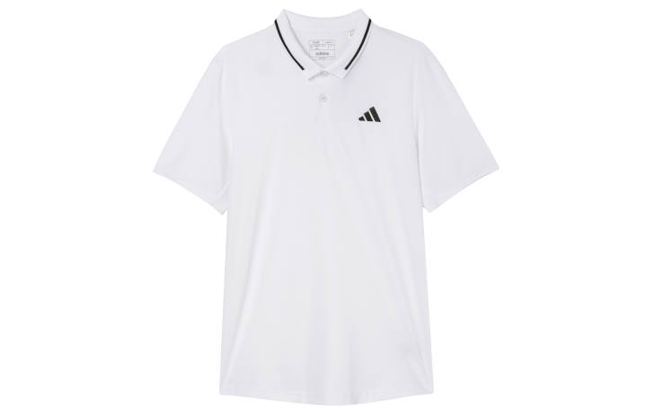 Adidas Adidas Polo Shirts Men's White Lapel Moderate Other