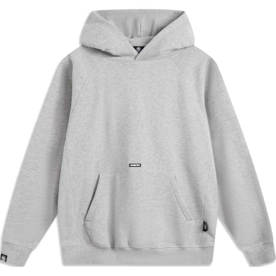 Li-Ning Li Ning Badfive Sweatshirt Men's Heather Gray Lunar Surface Mixed Gray