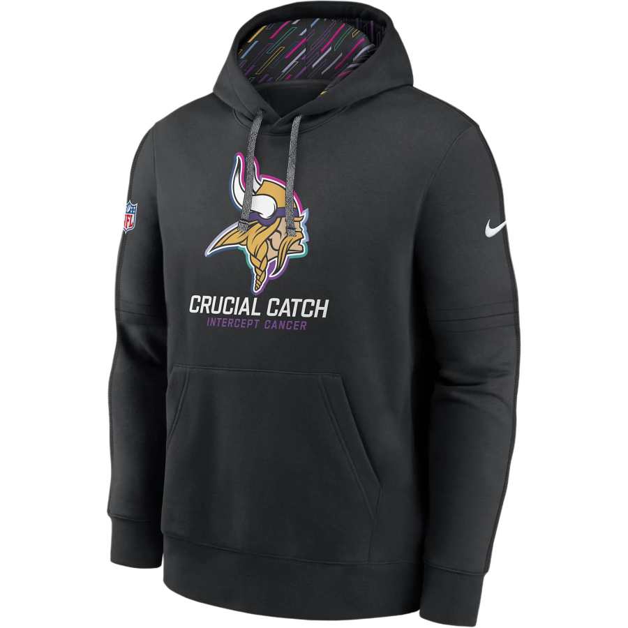 Nike Nike Minnesota Vikings Crucial Catch Club Men's Nike Nfl Pullover Hoodie