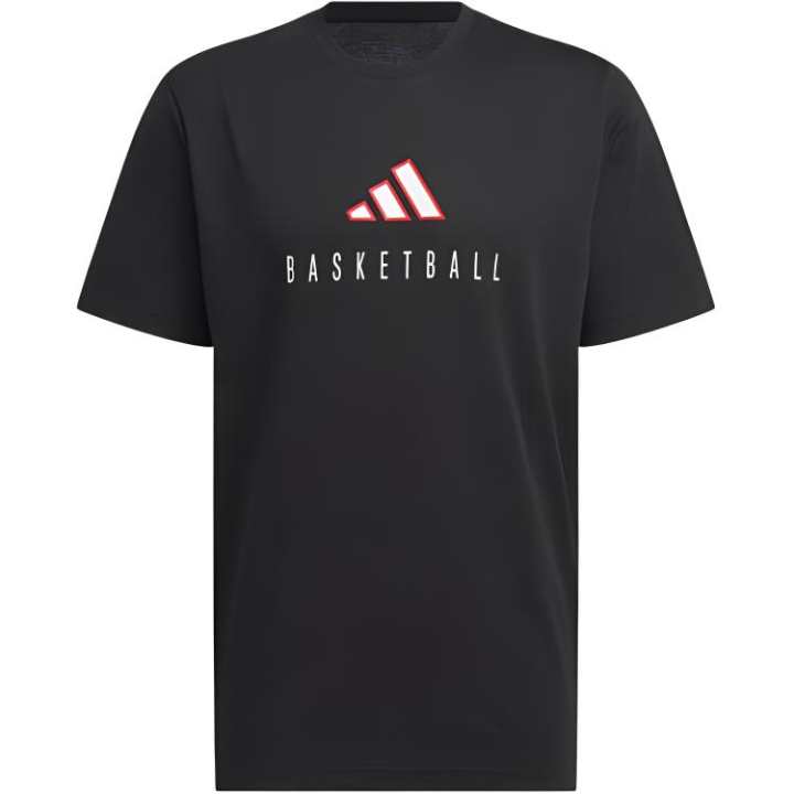 Adidas Adidas Free Shipping With AdiClub Worldwide Hoops Logo Performance Graphic Tee