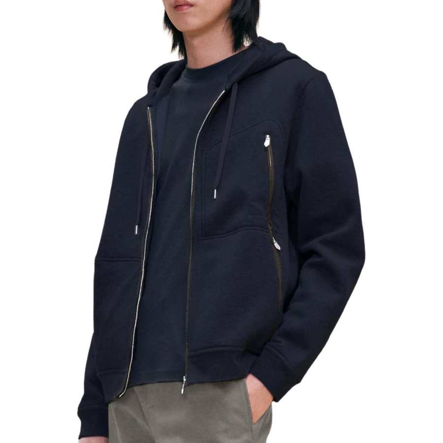 HERMES HERMES SS24 Sweatshirt Men's Ocean Blue