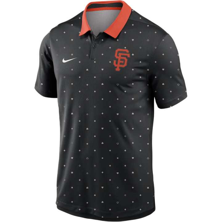 Nike Nike MLB Collaboration San Francisco Giants Polo Shirt San Francisco Giants Men's Black