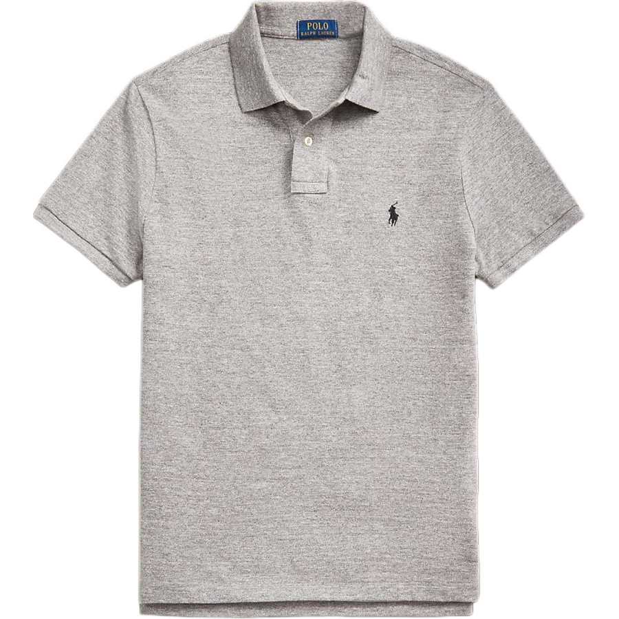 Polo Ralph Lauren Polo Shirt Custom Slim Fit Men's Gray
