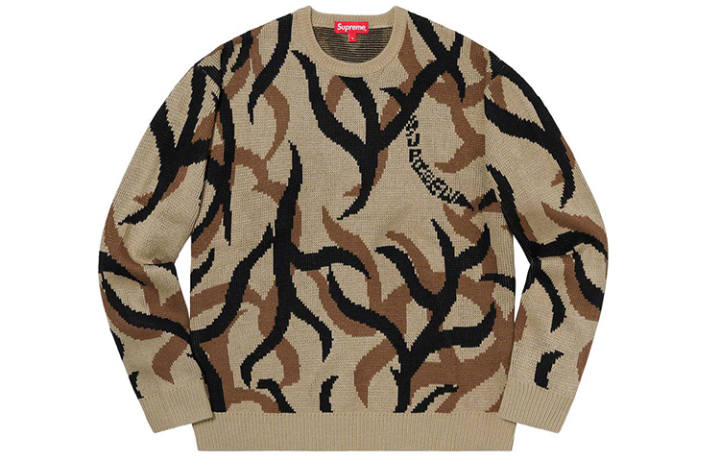 Supreme Supreme Tribal Camo Sweater