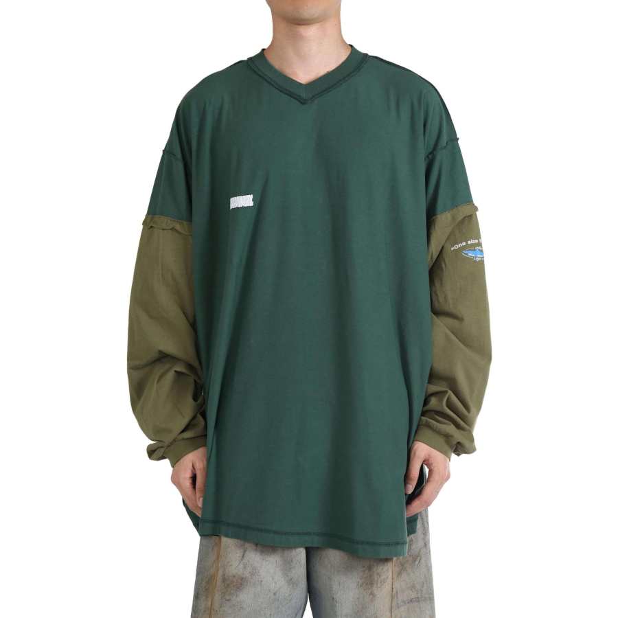 Vetements Inside Out Shark Long Sleeve