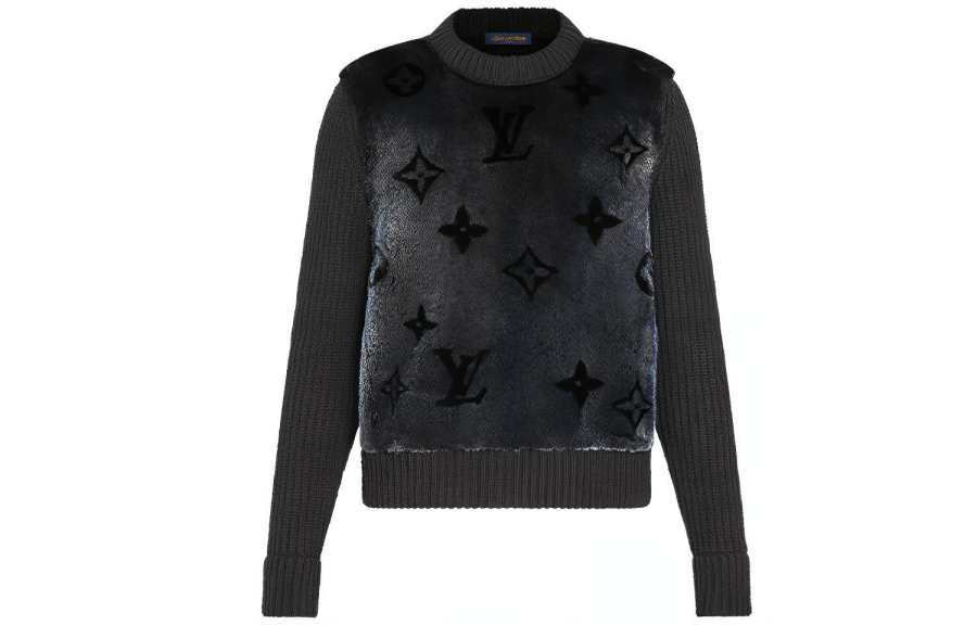 LOUIS VUITTON LOUIS VUITTON Sweater Men's Black