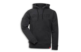 Ducati Sweatshirts Unisex Black Hooded Moderate Regular