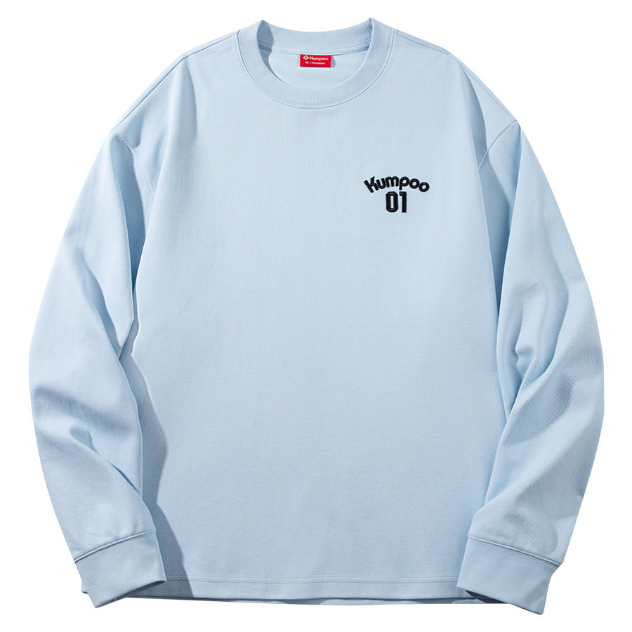 KUMPOO KUMPOO Sweatshirts Unisex Crew Neck Moderate Regular