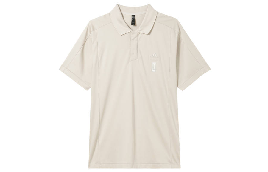 Adidas Adidas Polo Shirts Men's Sand Polo Collar Moderate Straight Fit
