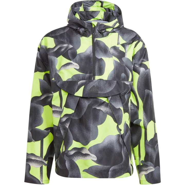 Adidas Adidas CITY ESCAPE WINDBREAKER Sweatshirt Men's Black/Bright Lemon
