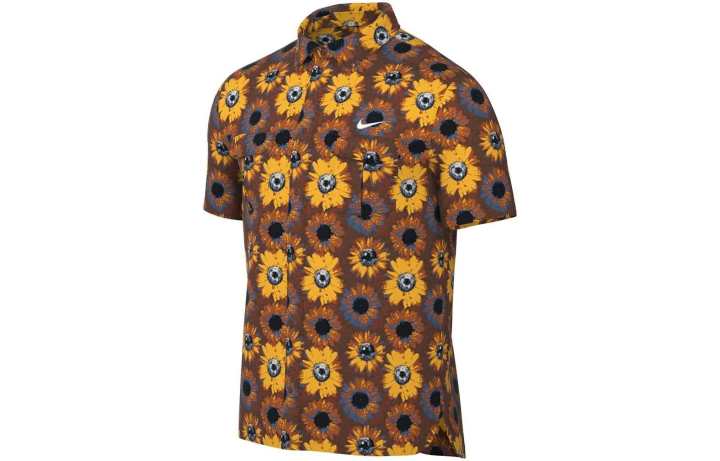 Nike Nike Shirts Men's Brown Lapel Moderate Other