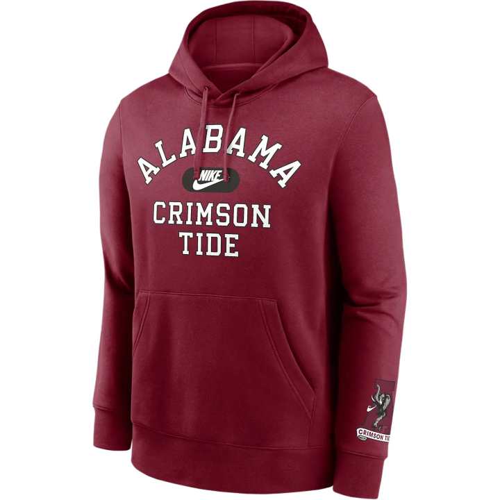 Nike Nike Alabama Crimson Tide Legacy Club Foundational Men's Nike College Pullover Hoodie