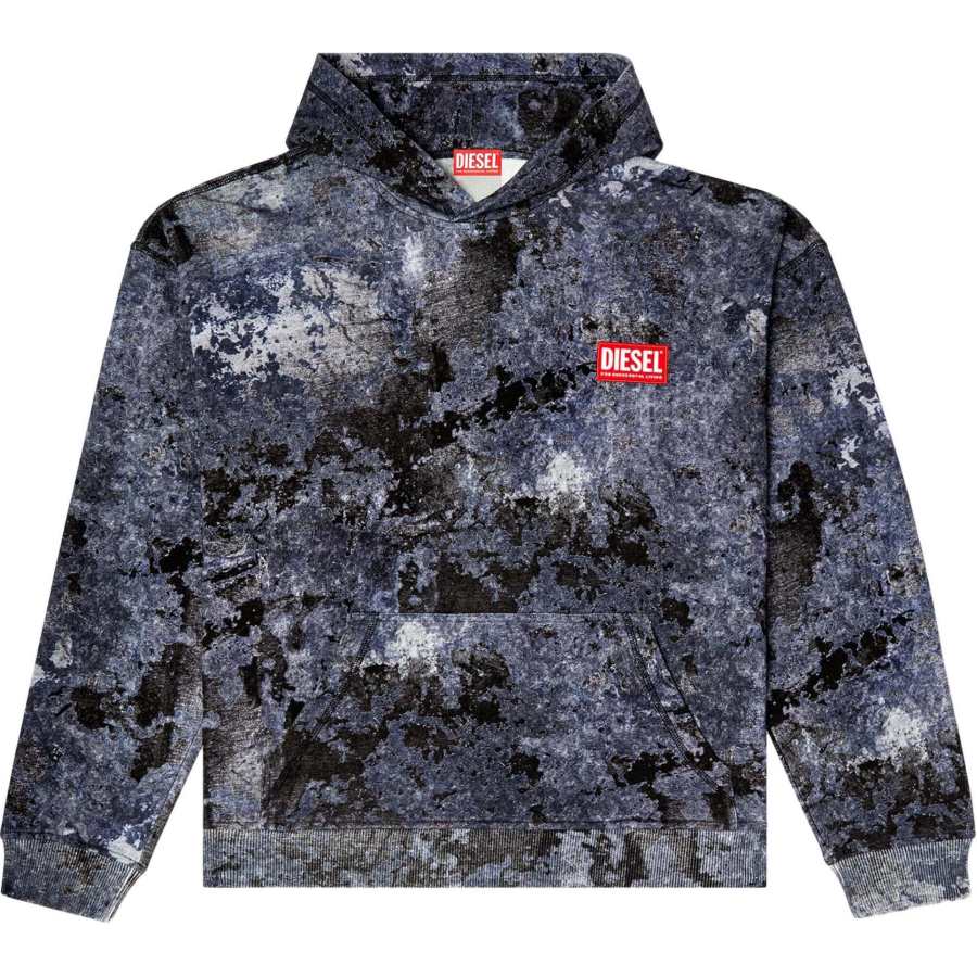 DIESEL DIESEL FW24 Sweatshirt Men's Blue