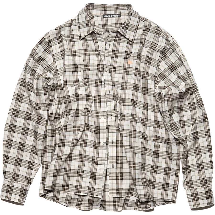 Acne Studios Acne Studios Checked Button Up Shirt