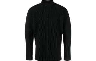 Homme Plissé Issey Miyake plissé buttoned shirt