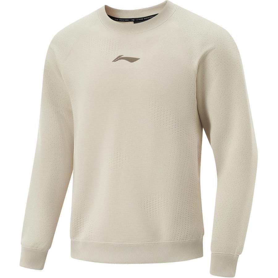 Li-Ning Li Ning Sweatshirt Men's Oat Gray
