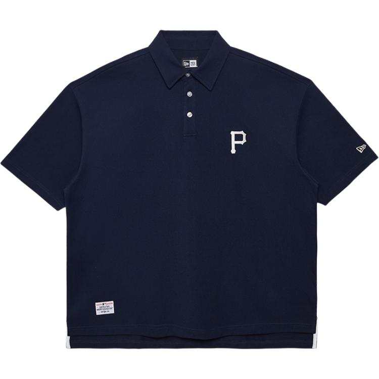 New Era Polo Shirt Unisex Navy Blue