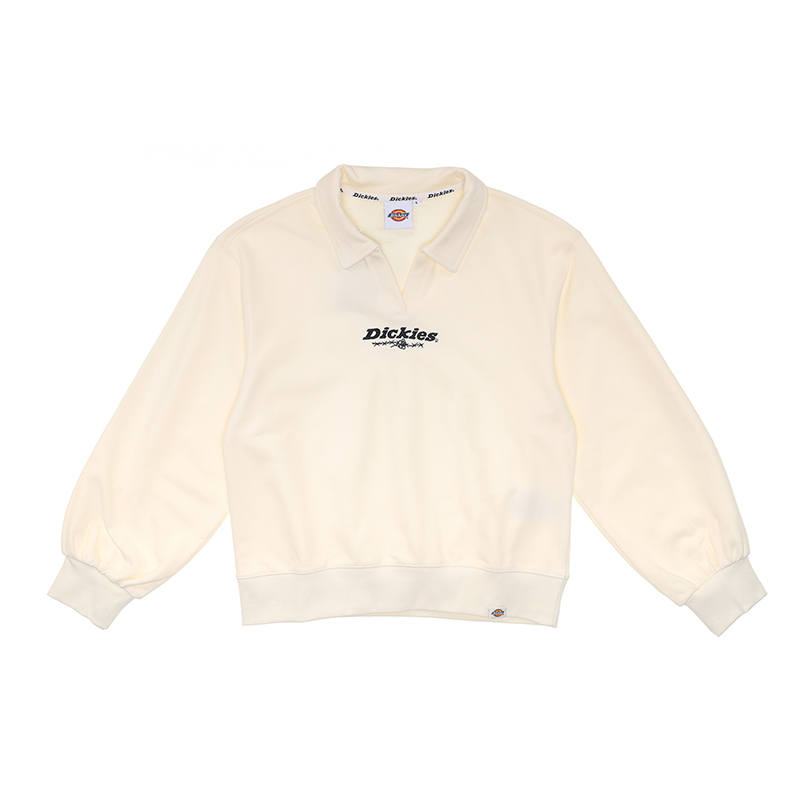 Dickies Dickies Sweatshirt, White Egret White DK0A87FVC48 Unisex
