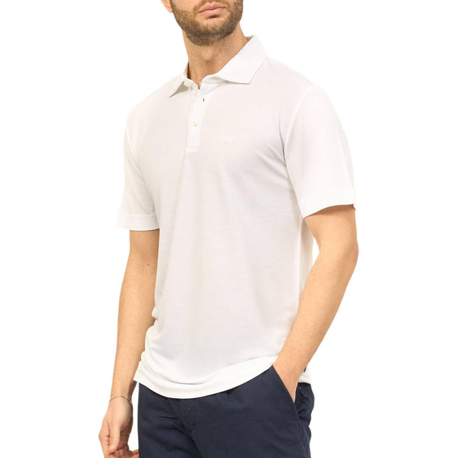 HUGO BOSS Polo Shirt Men's White