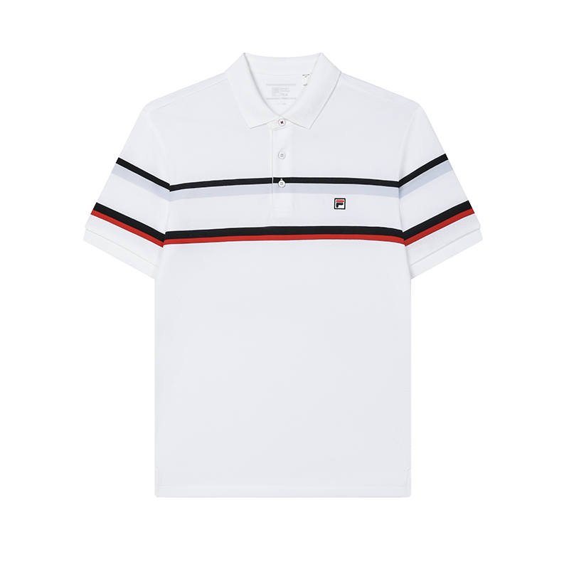 FILA Polo Shirt Men's Standard White