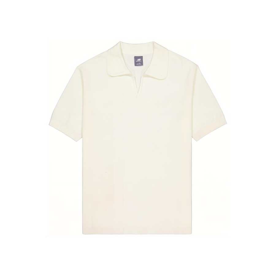 New Balance New Balance Polo Shirt Unisex Ivory White