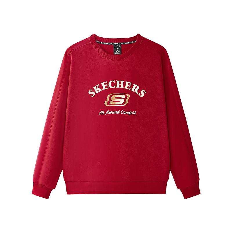 Skechers New Year Sweatshirt Unisex Berry Red