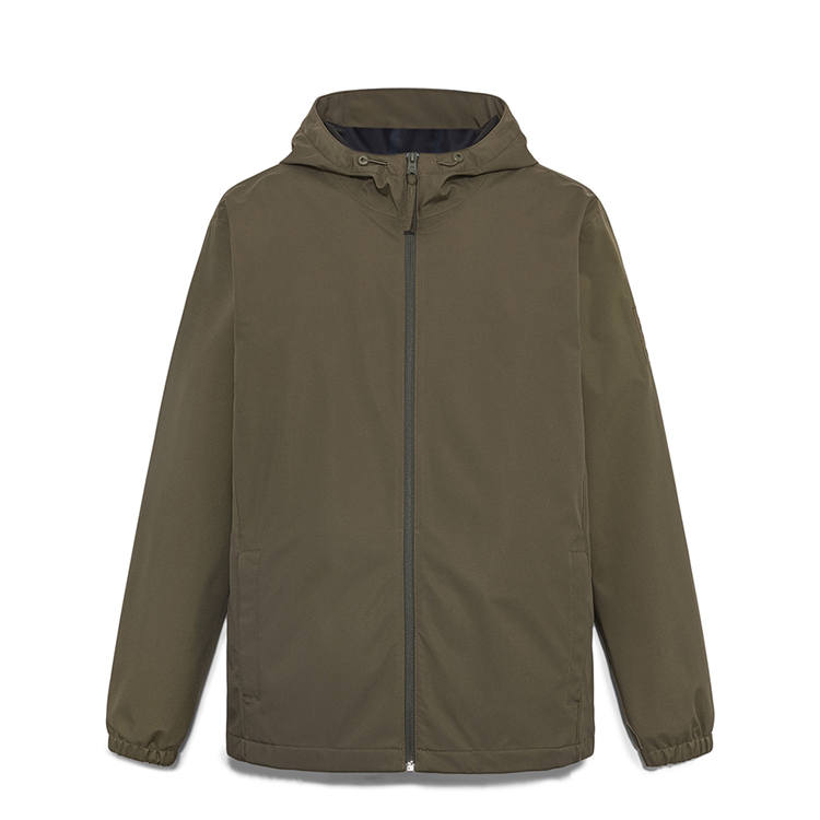 Timberland Urban Living/Travel/Commuting Waterproof And Windproof Windbreaker Jacket Men's Army Green